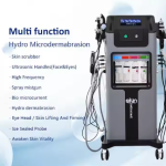 2025 tendance Hydraskinboosters multifonction Anti-rides Ulyrasonic RF lifting équipement de soins de la peau Machine de soins du visage US IT