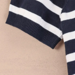 T-shirt à manches courtes à rayures pour hommes