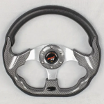 Volant de Voiture Universel en Fibre de Carbone
