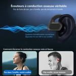 AIFMY Casque sans fil étanche adapter pour la natation